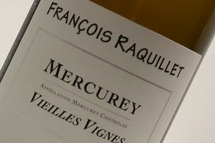 2018 Mercurey Blance Vieilles Vignes - Francois Raquillet