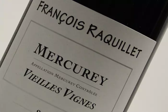 2018 Mercurey Rouge Vieilles Vignes - Francois Raquillet