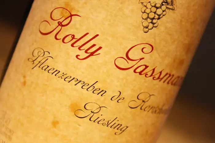 Fransk Hvidvin - Lieu-dit Riesling "Pflanzerreben" 2011 fra Rolly Gassmann i Alsace | Vestergaard Vin