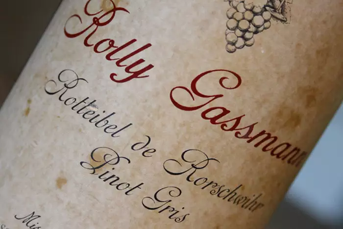 Fransk hvidvin - Pinot Gris 2011 fra Rolly Gassmann - Lieu-dit Rotleibel | Vestergaard Vin