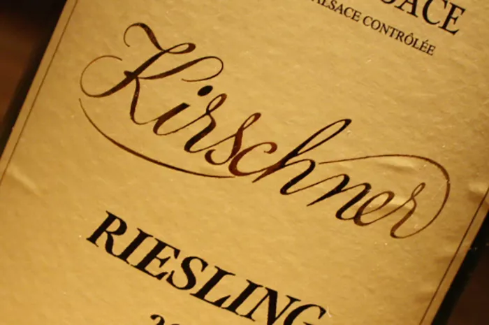 Hvidvin - Riesling 2017 fra Domaine Kirschner i Alsace | Vestergaard Vin