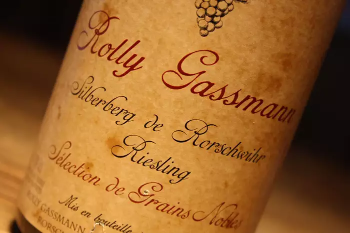Dessertvin - Riesling Sélection de Grains Nobles 2009 fra Rolly Gassmann i Alsace | Vestergaard Vin