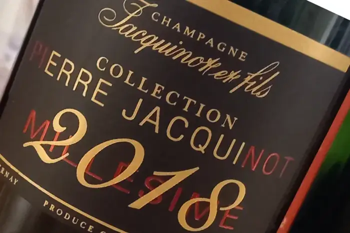 champagne collection 2018 pierre jacquinot